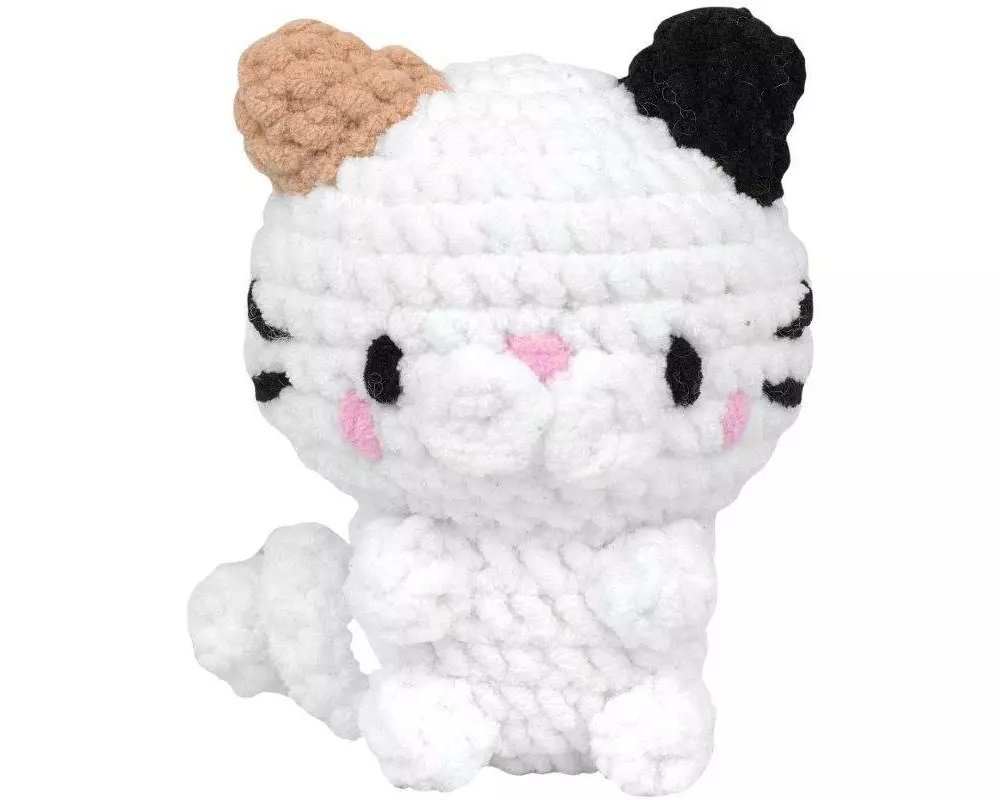 DMC Häkelset XL Amigurumi Katze Luna 17 cm