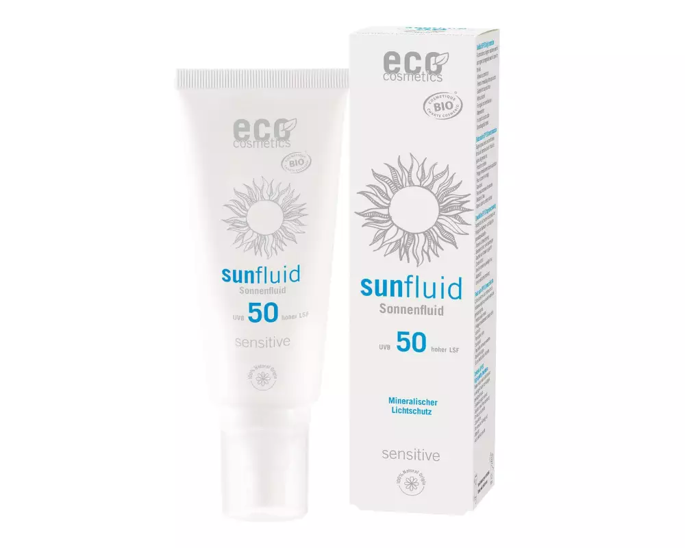 eco cosmetics Sonnenspray LSF 50 sensitiv 100 ml