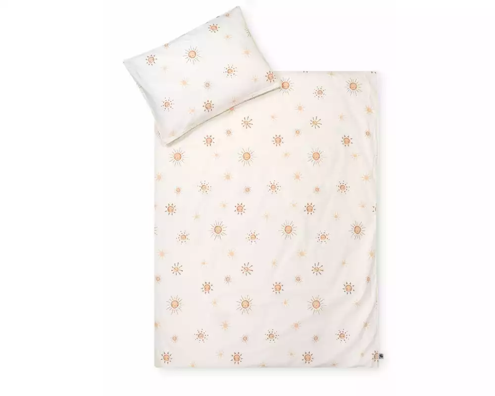 Julius Zöllner Kinderbettwäsche Organic Sunshine 100 x 135 + 40 x 60 cm