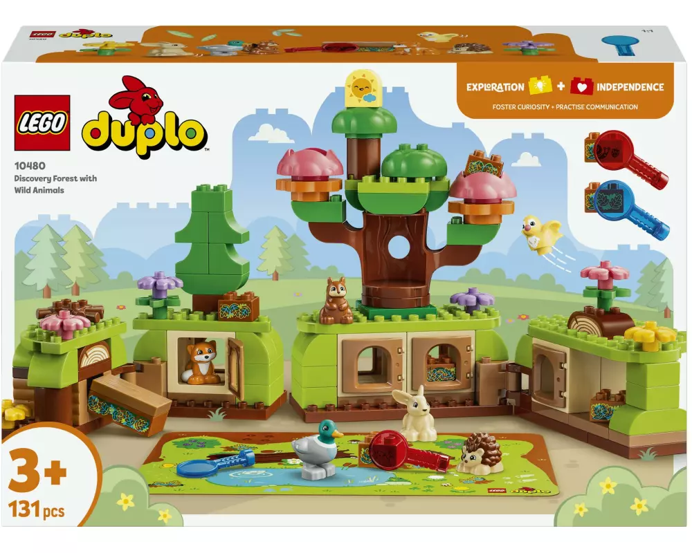 LEGO DUPLO Wald mit wilden Tieren 10480