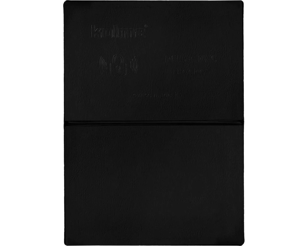 Kolma Kreditkartenhülle doppelt mit RFID Blocker Schwarz