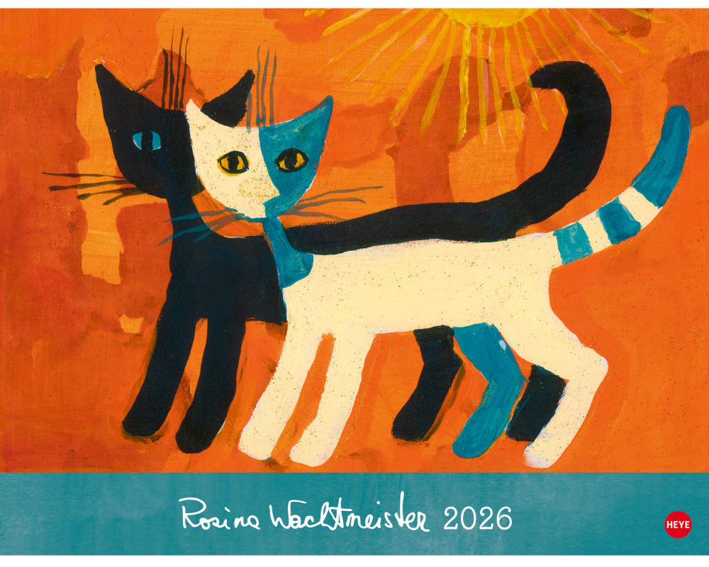 HEYE Bildkalender 2026 21891+26 R. Wachtmeister DE 44x34cm