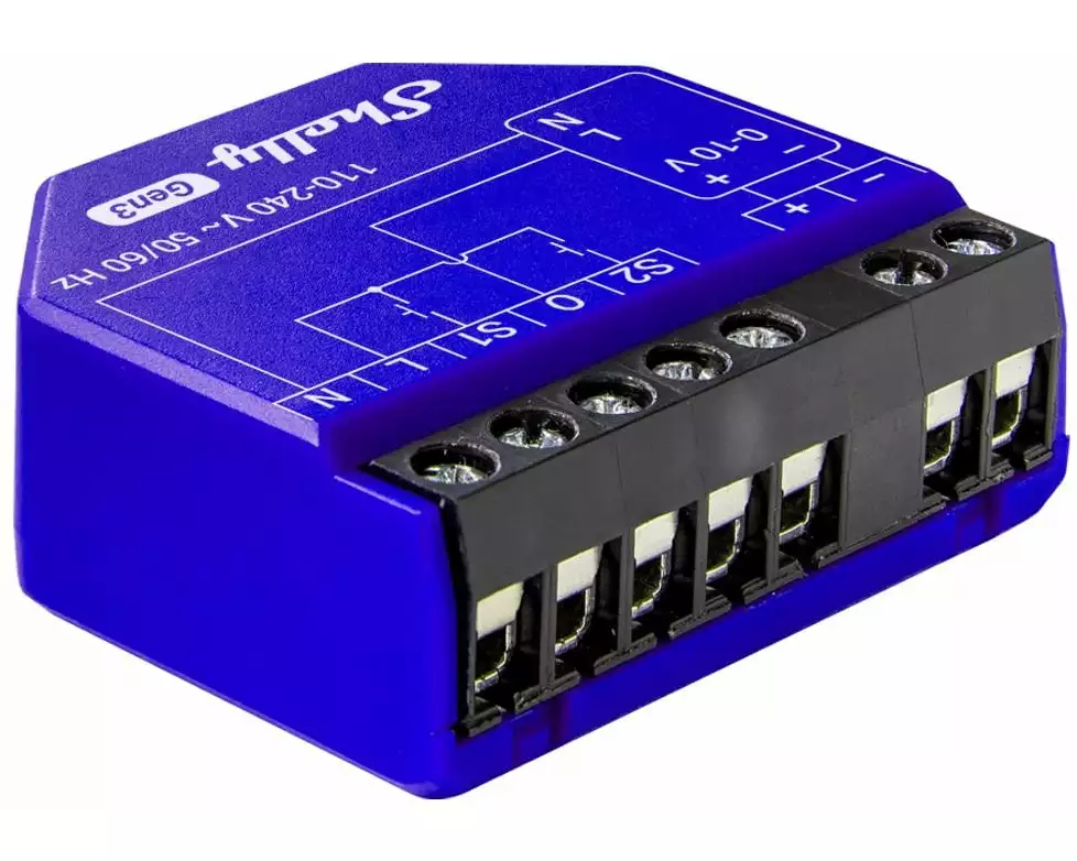 Shelly Smart Home Dimmer 0-10 V Gen3