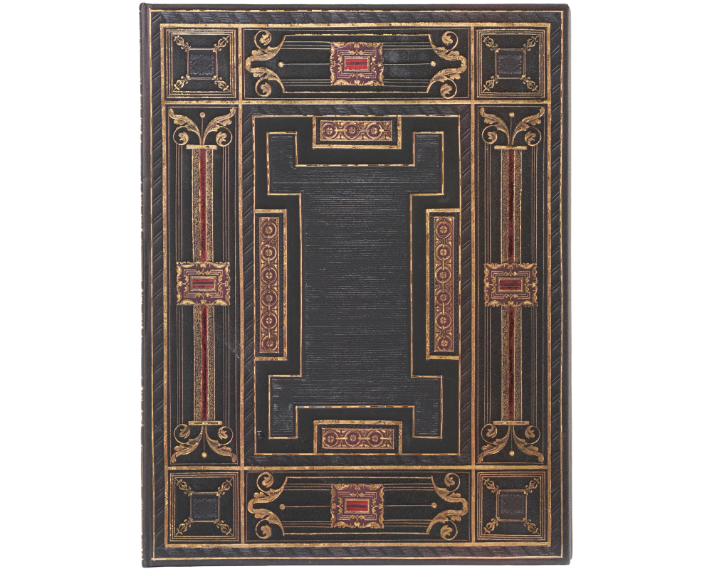 PAPERBLANKS Notizbuch Onyx Ultra PB9612-2 liniert 144 Seiten