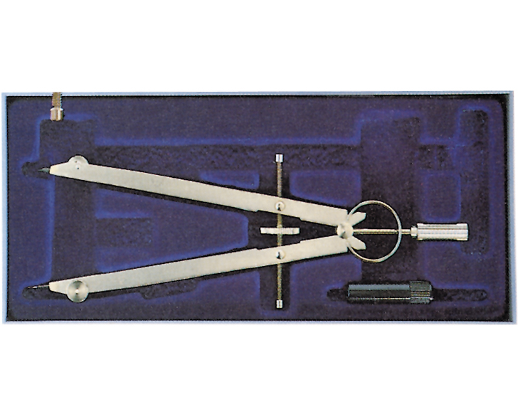 ECOBRA Geometrie-Zirkel 3754 vernickelt