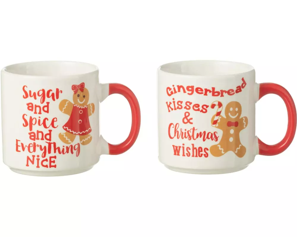 Jolipa Weihnachtstasse in Geschenkbox 2 Tassen
