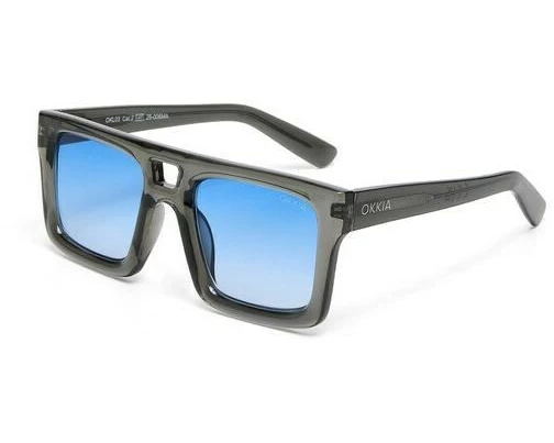 OKKIA CLUB VULCANO TRANSPARENT SMOKE Light Blue Lens