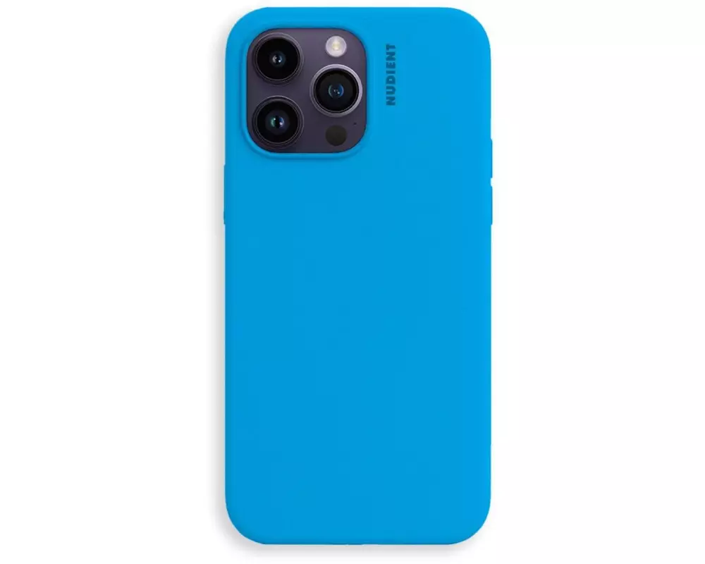 Nudient Back Cover Base Case iPhone 14 Pro Vibrant Blue