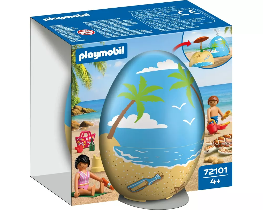 Playmobil Spiel-Ei: Strandurlaub 72101