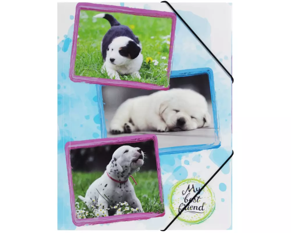 Pagna Gummibandmappe A3 Hunde