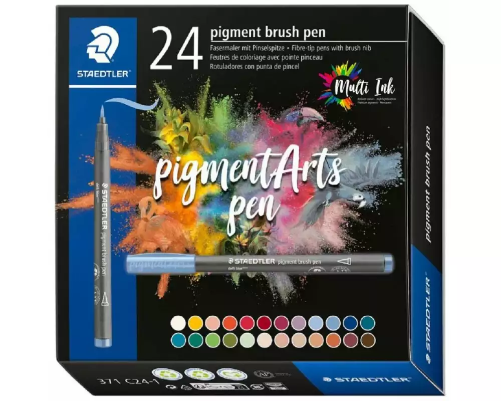 Staedtler Fasermaler Pigment Arts Brush Pen