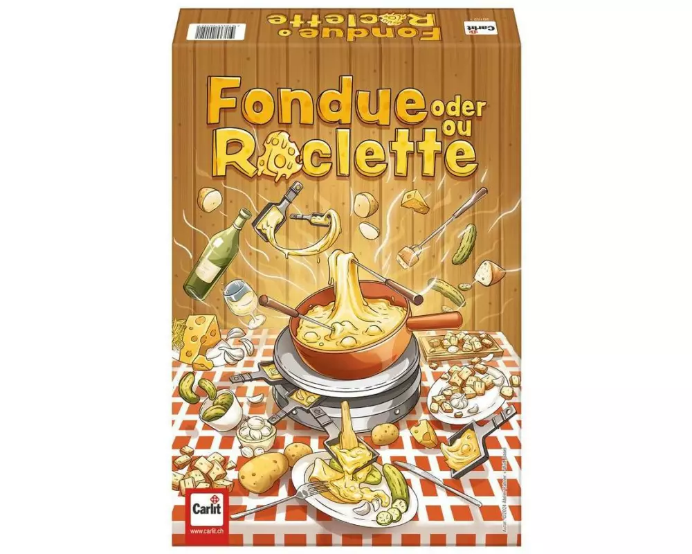 Ravensburger Familienspiel Fondue oder Raclette