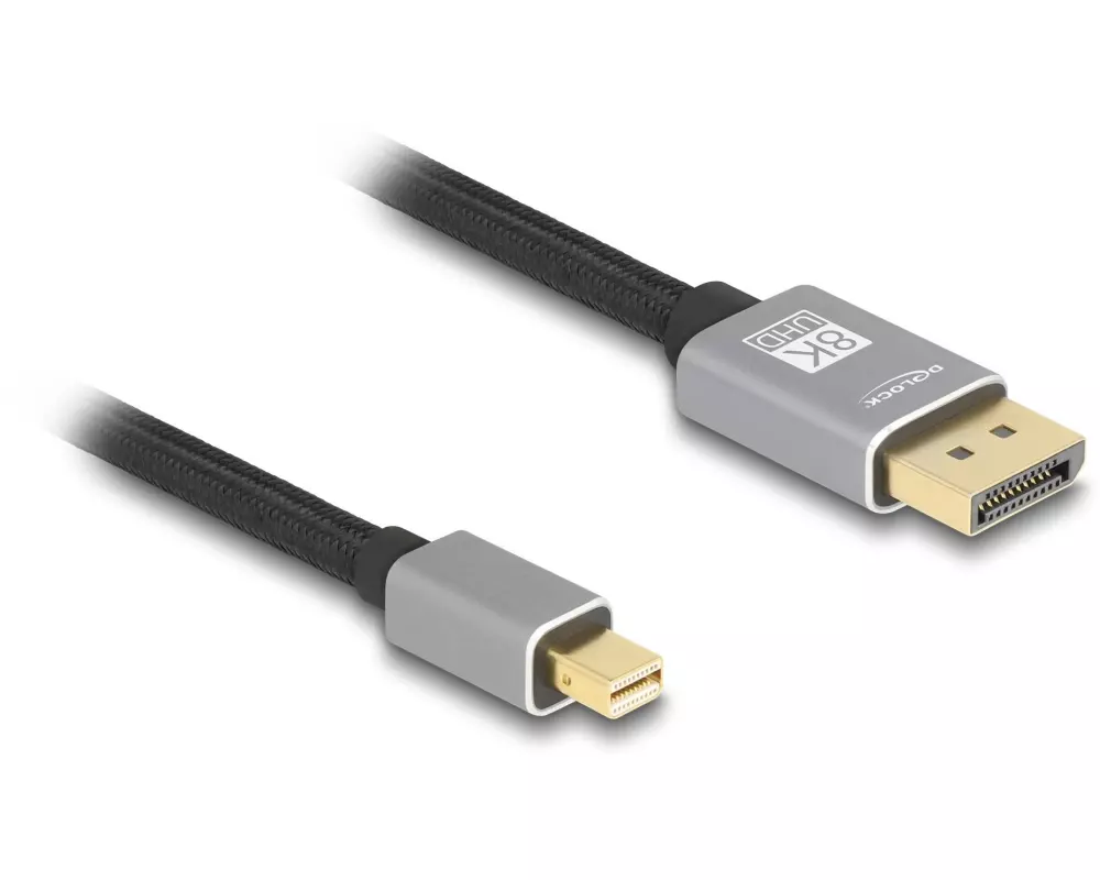 Delock Kabel 8K 60 Hz Mini-DisplayPort - DisplayPort, 2 m