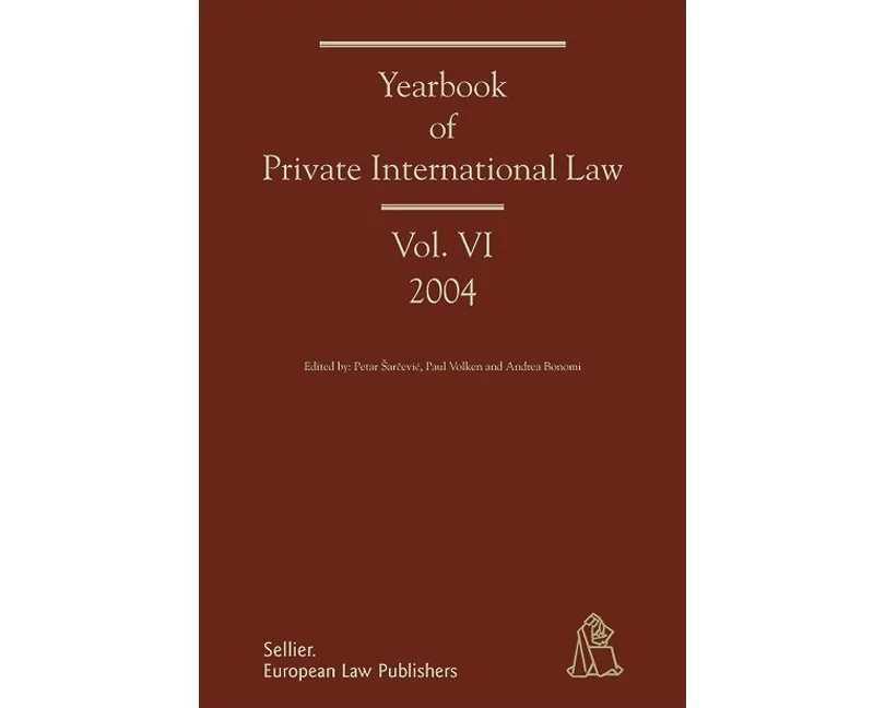 Yearbook of Private International Law