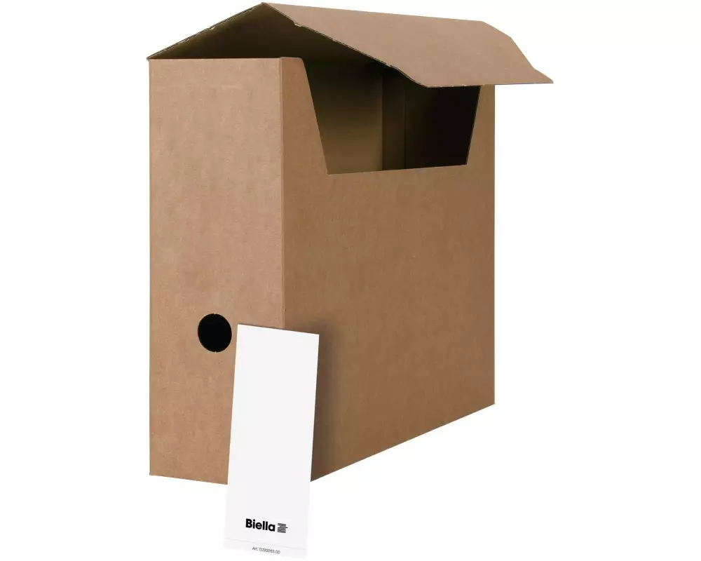 Biella Archivschachtel A4 Braun, 50 Stück