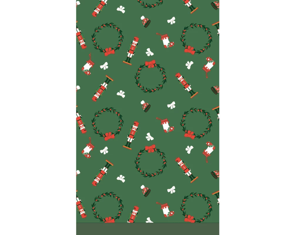 Paper + Design Tischdecke Nussknacker 138 x 220 cm, Dunicel