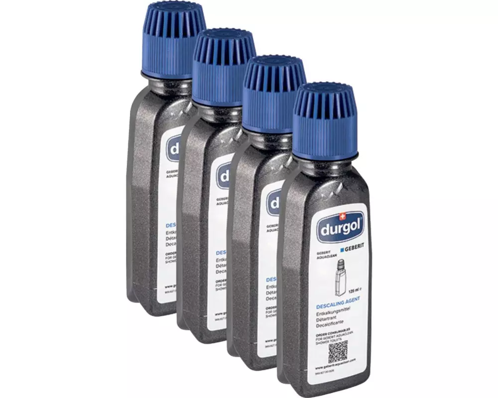 Geberit Entkalkungsmittel AquaClean Set, 4x 125 ml