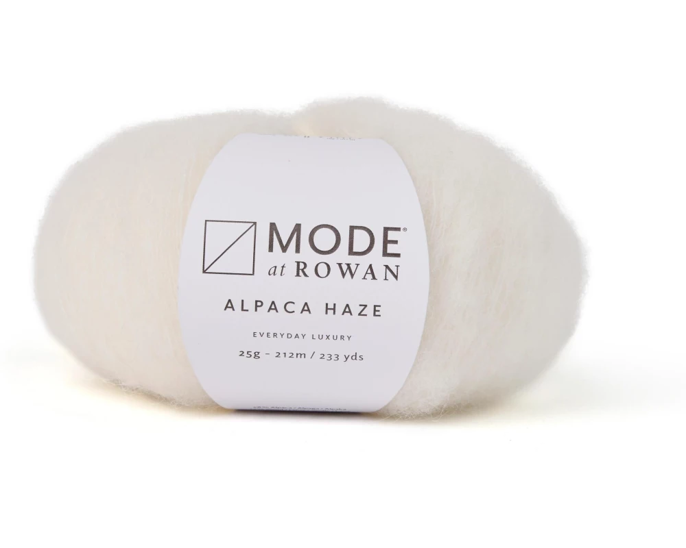 Mode at Rowan Wolle Alpaca Haze 25 g, 212 m, Cream