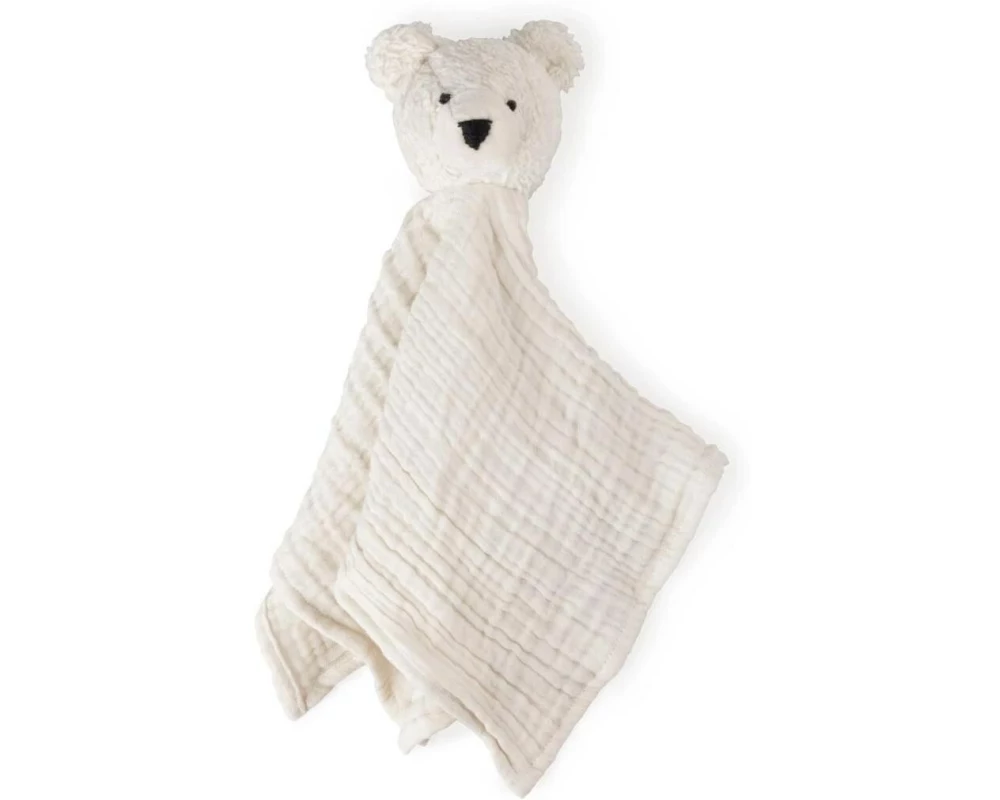 sebra Schmusetuch Beary der Eisbär Weiss