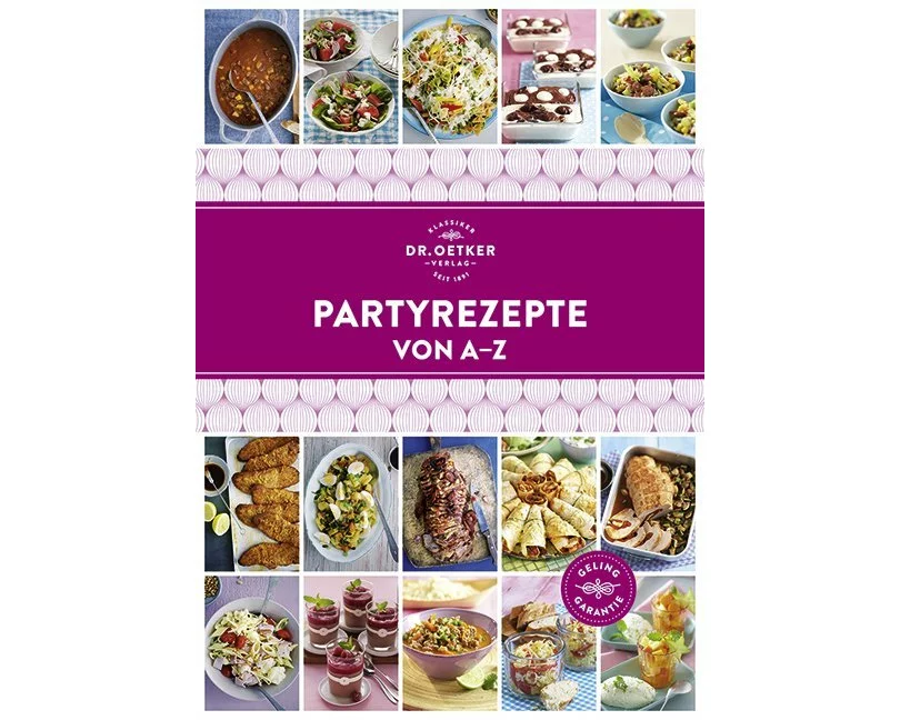 Partyrezepte von A–Z