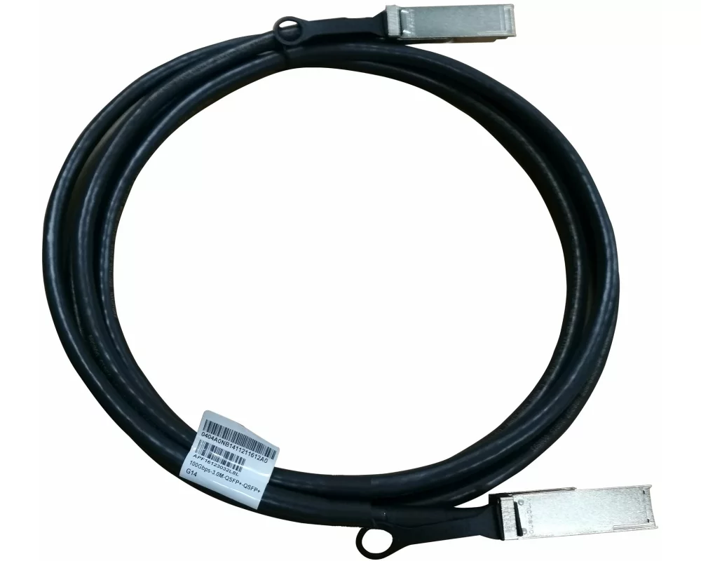 HPE HPN X240 DA Copper Cable, 100Gbit/s, QSFP28 to QSFP28, 3m