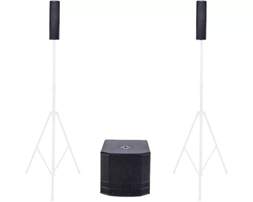 db technologies ES 503 1000 W Aktiv 3-Wege-System Schwarz