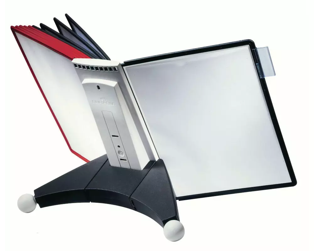 DURABLE Dokumentenhalter Sherpa Table 10 A4 Schwarz/Rot