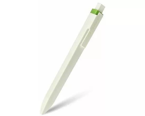Moleskine Go - Pen With Tagged For Display Black, Medium Tip 1,0 mm, Pattern Green