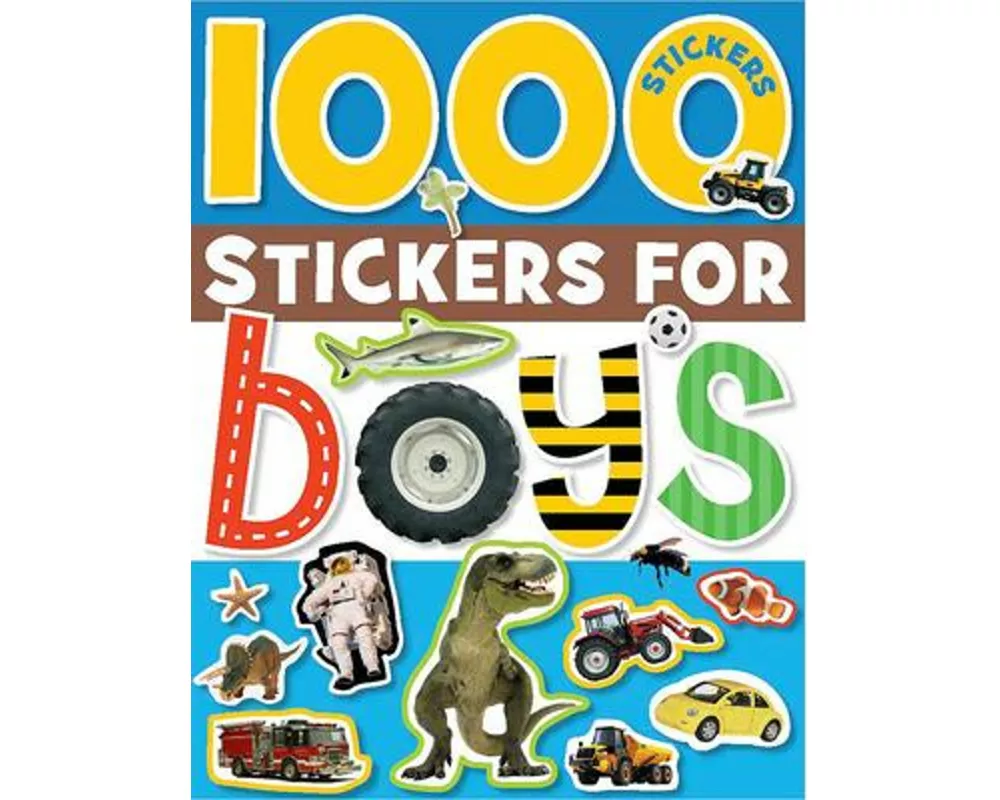 1000 Stickers for Boys