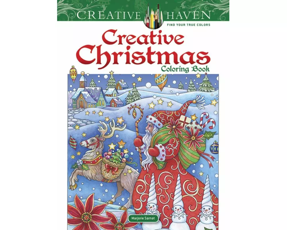Creative Haven Creative Christmas Coloring Book