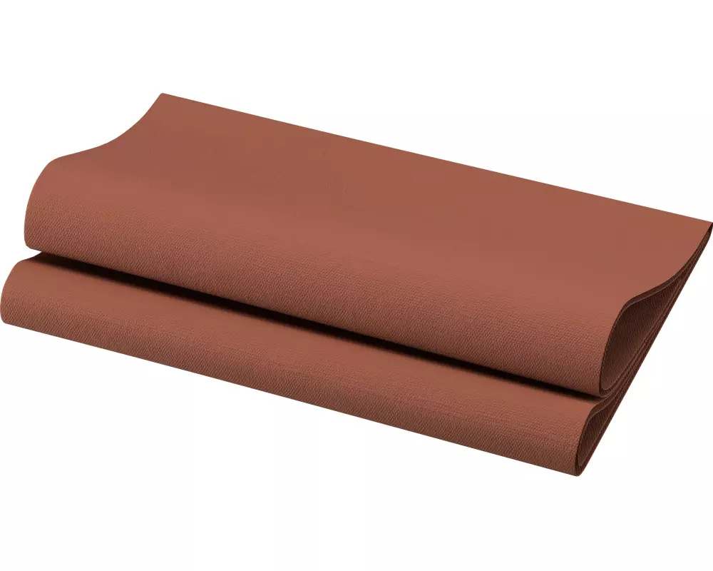 Duni Papierservietten 40 cm x 40 cm, 60 Stück, Braun