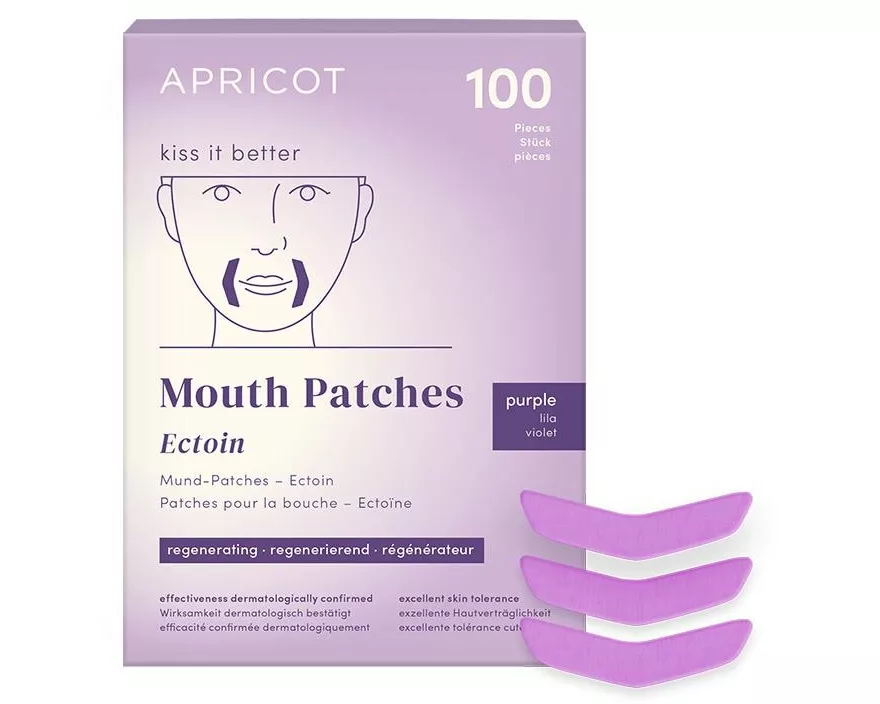 Apricot Mund Patches mit Ectoin 100 Stück