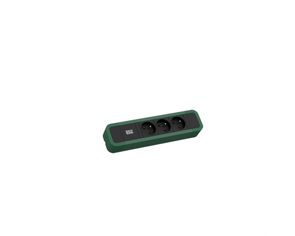 BACHMANN PRIMO 2 3xUTE 2,0m CEE7/7 RAL6028