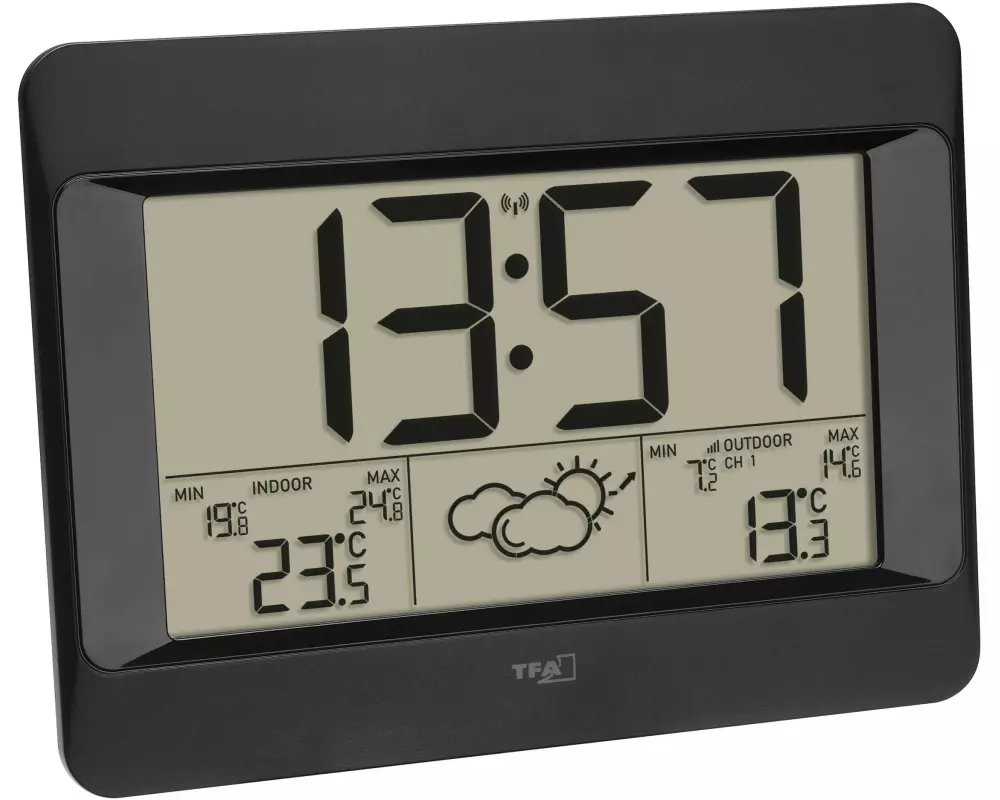 TFA Dostmann Wetterstation Zeno Schwarz