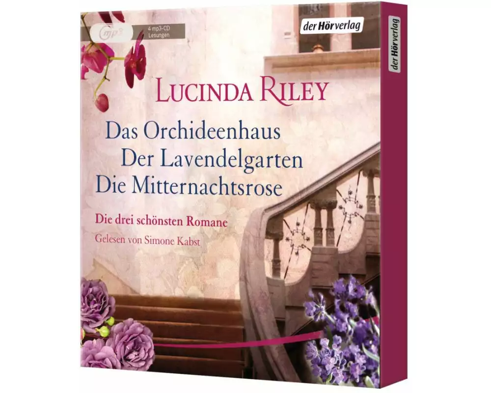 Die große Box: Das Orchideenhaus - Der Lavendelgarten - Die Mitternachtsrose