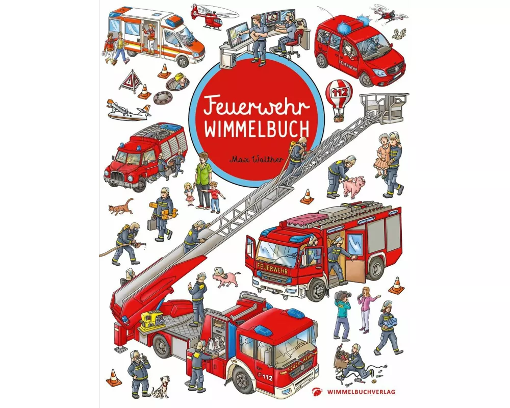 Feuerwehr Wimmelbuch - Das große Bilderbuch ab 2 Jahre