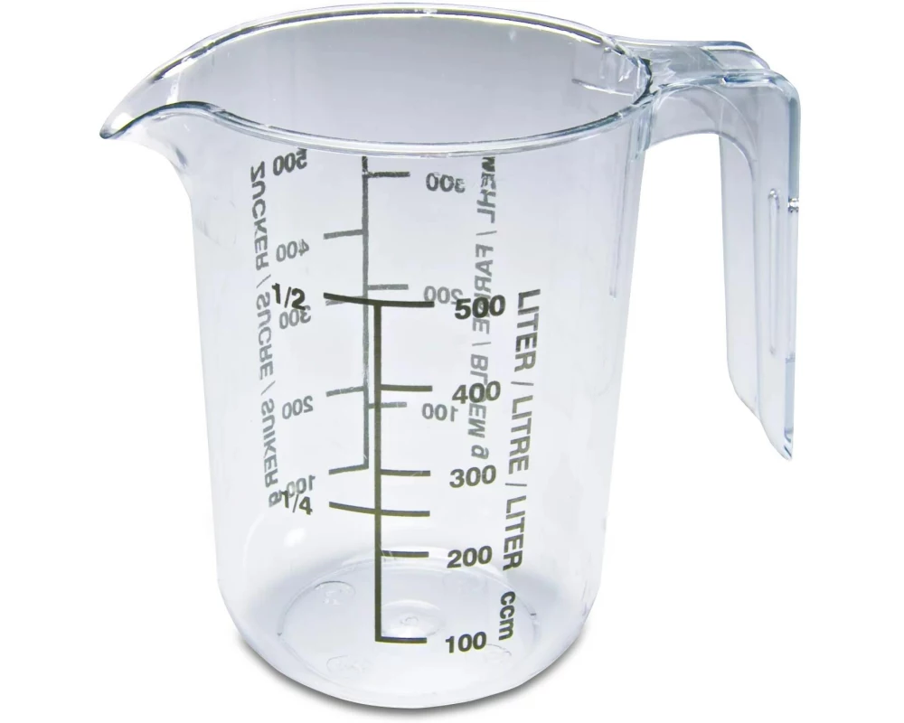 Städter Messbecher 5 dl, Transparent