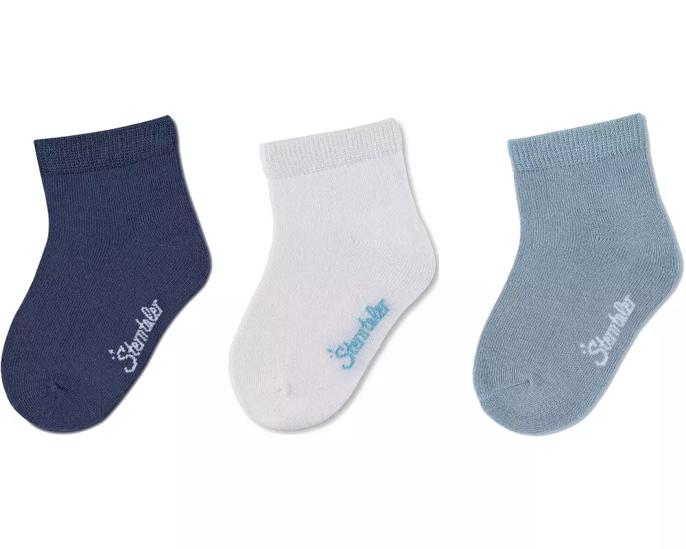 Sterntaler Socken 3er Set Blau Gr. 27/30