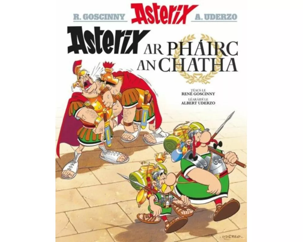 Asterix ar Phairc an Chatha (Irish)