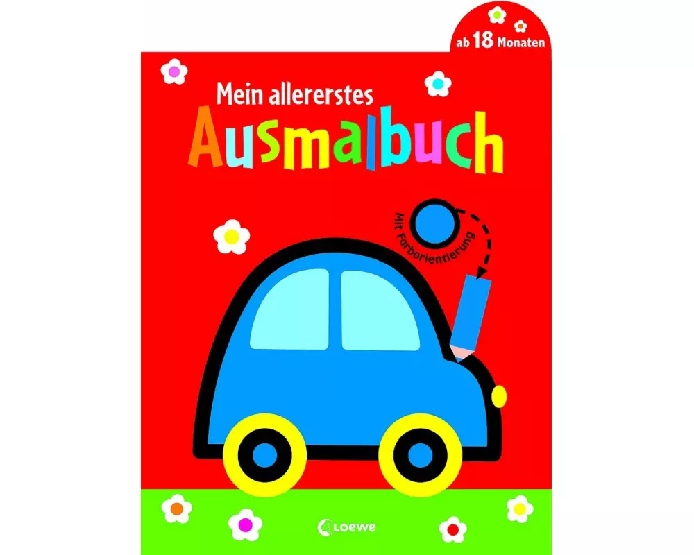Mein allererstes Ausmalbuch (Auto)