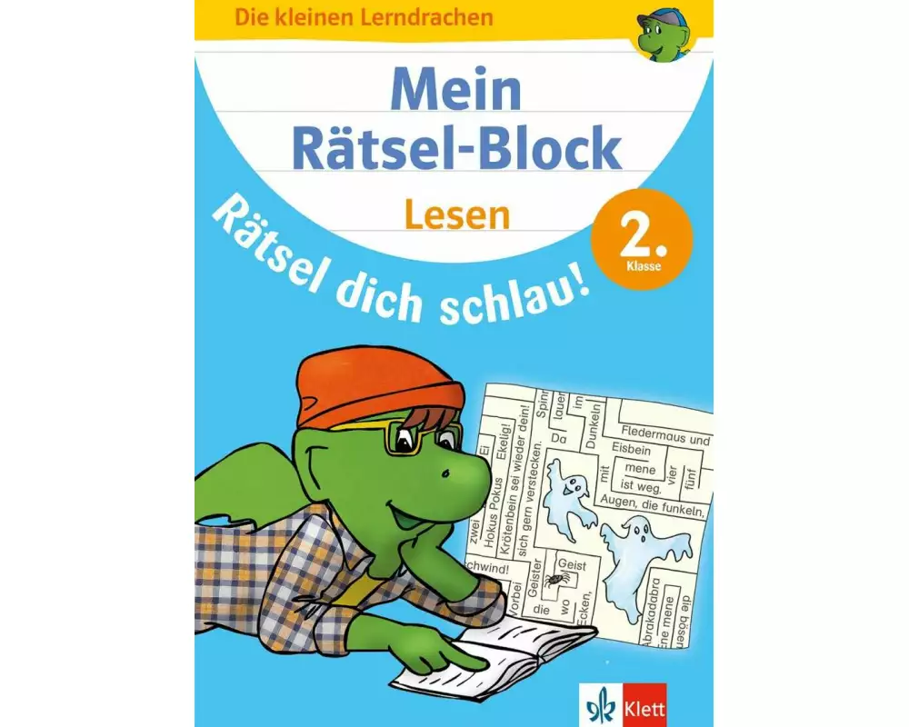 Mein Rätsel-Block Rätsel dich schlau! Lesen 2. Klasse. Deutsch, Grundschule
