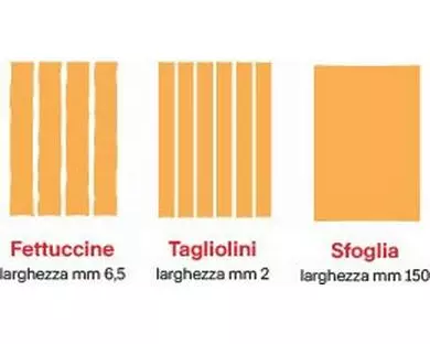 Imperia Pastamaschine iPasta Electric und PastaFacile Classic Silber
