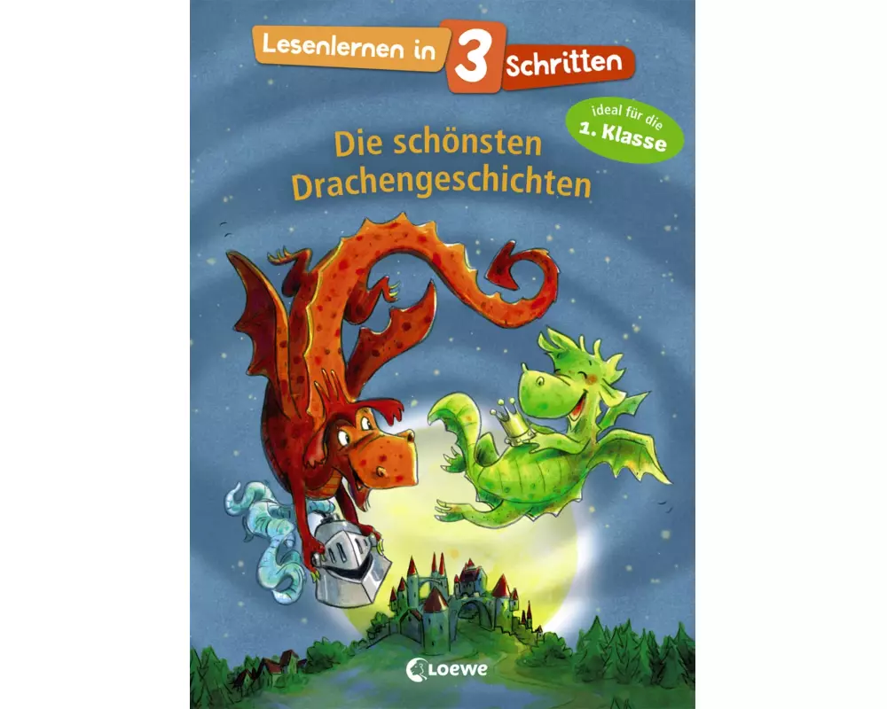 Lesenlernen in 3 Schritten - Die schönsten Drachengeschichten