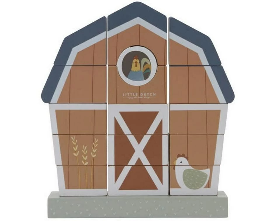 Little Dutch Stapelspielzeug Little Farm FSC