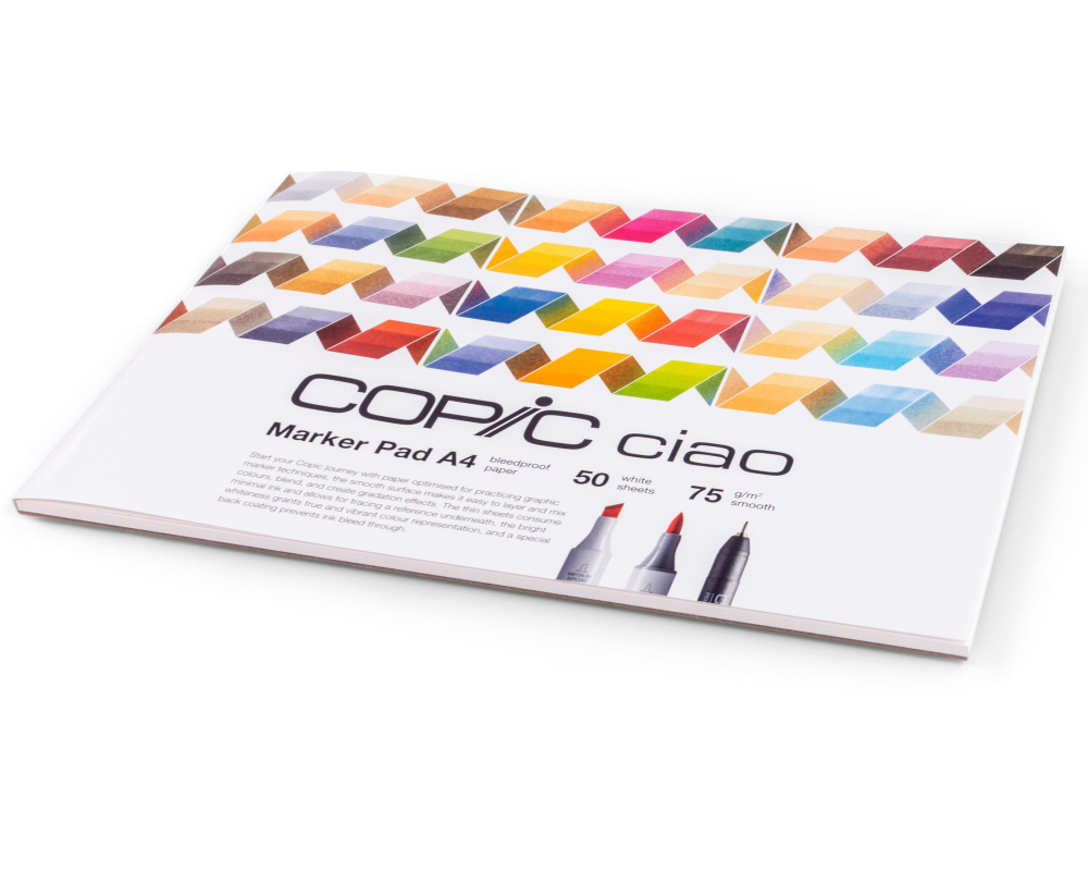 COPIC Marker Pad A5 25004 75g, 50 Blatt