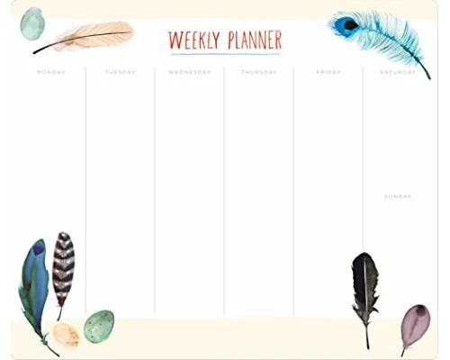 Feathers Desk Pad