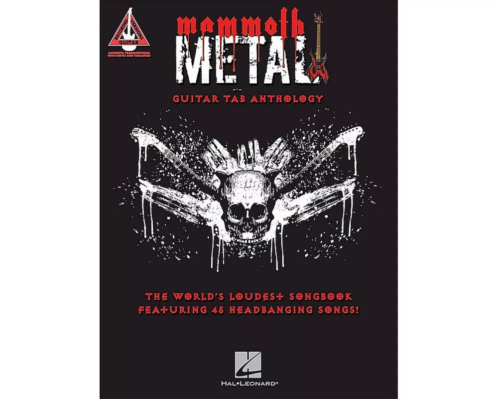 Mammoth Metal Guitar Tab Anthology