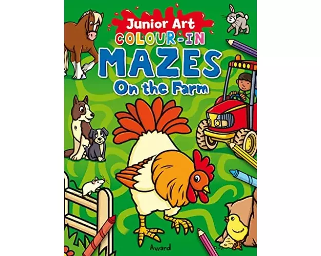 Junior Art Colour in Mazes: On the Farm