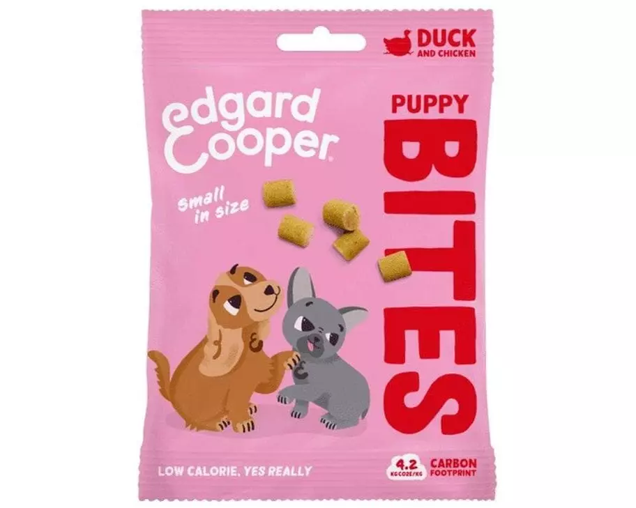 Edgard & Cooper Leckerli Puppy Bites Ente & Huhn Small, 50g