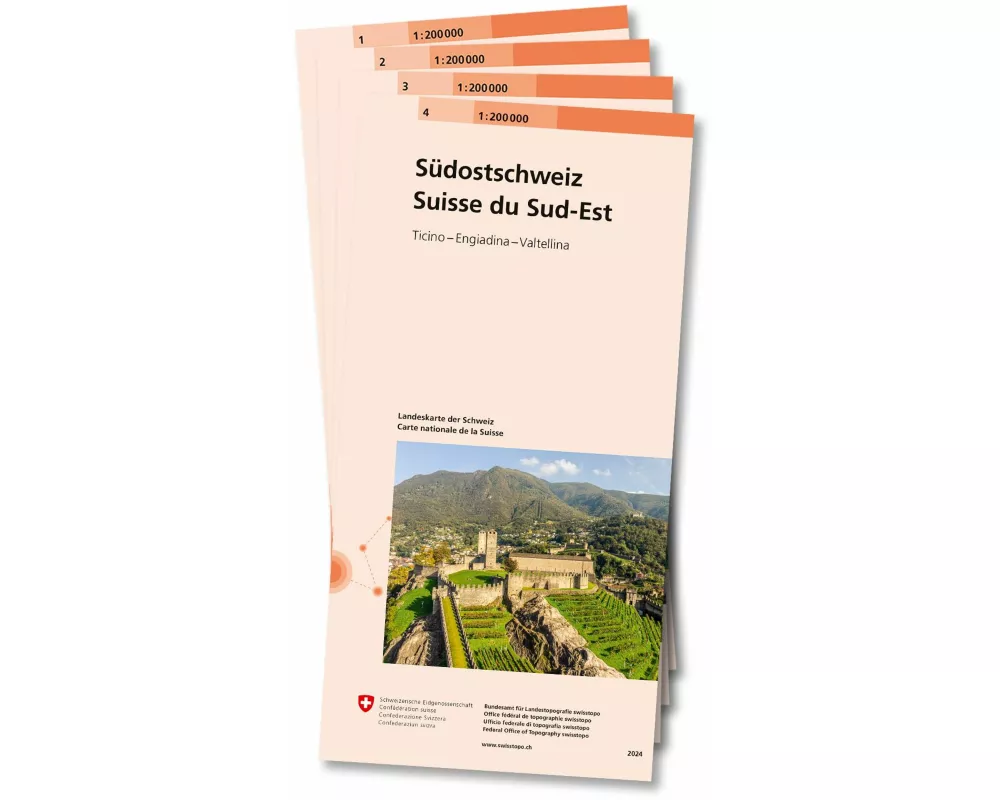 Landeskarte der Schweiz 1-4